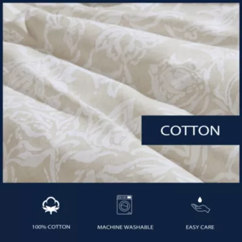 Tortola 100% Cotton Cotton- 3 Piece- Comforter Bedding Set