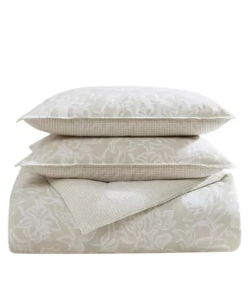 Tortola 100% Cotton Cotton- 3 Piece- Comforter Bedding Set