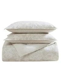 Tortola 100% Cotton Cotton- 3 Piece- Comforter Bedding Set