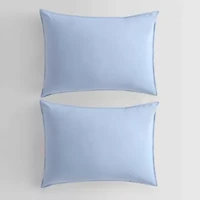 Washed Percale Brown Queen Duvet Cover Set-3 Piece