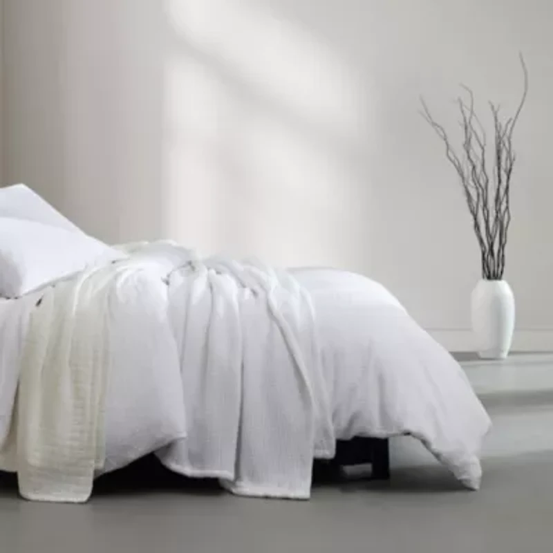 Essential Garment Washed Cotton Coverlet