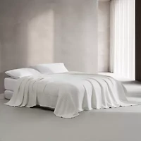 Essential Garment Washed Cotton Coverlet