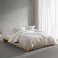Ikat Pinstripe - Pink Queen Duvet Cover Set-3 Piece