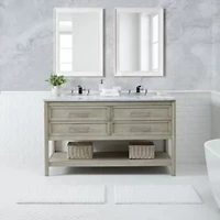 Nautica Logo Microfiber Bath Rug