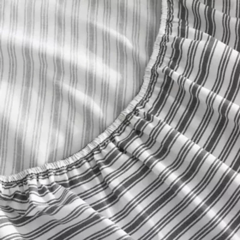 Nautica Coleridge Stripe 100% Cotton Fitted Sheet