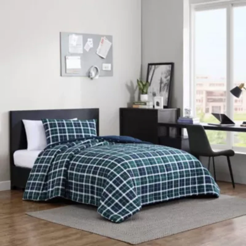 Northsail Plaid Microfiber Comforter-Sham Set