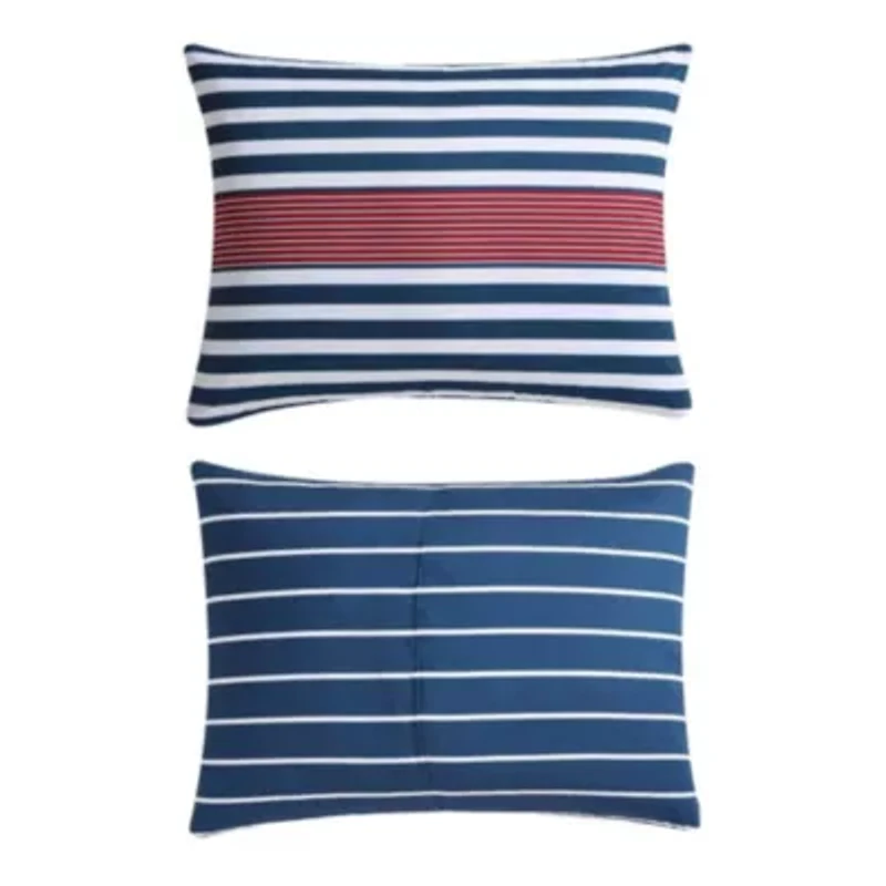 Kennedy Stripe Microfiber Comforter-Sham Set