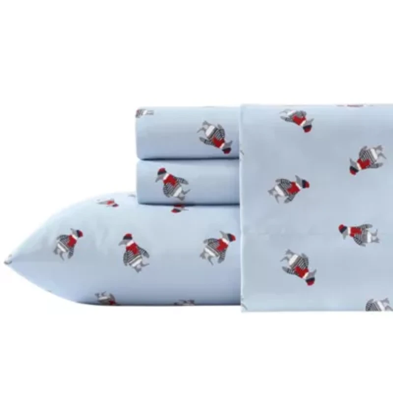Penguin Toss Microfiber Sheet Set