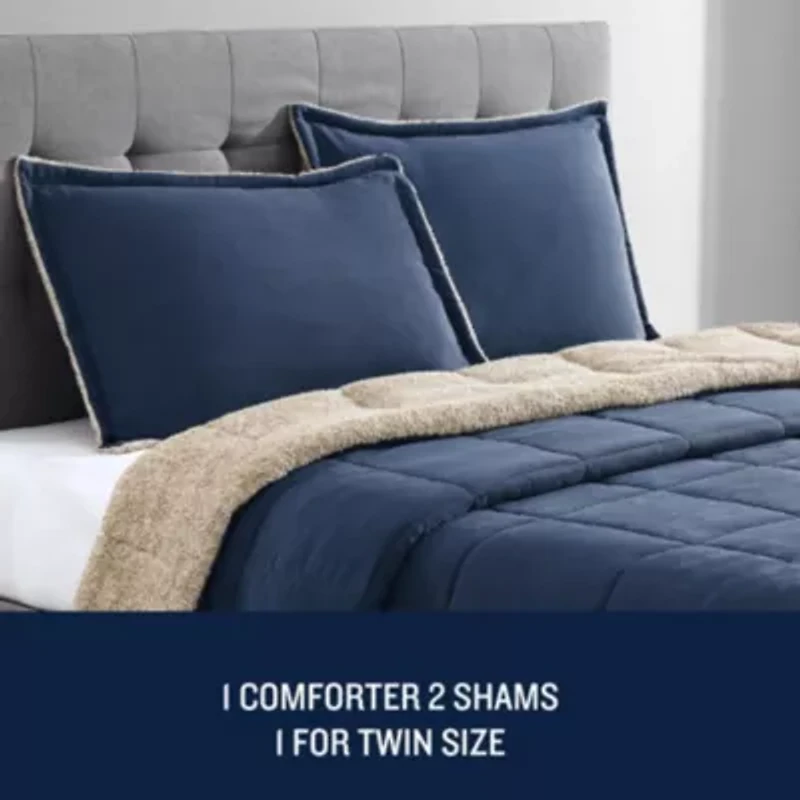 Beckett Microfiber Comforter-Sham Set