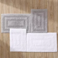 Micellar Solid Reversible 100% Cotton Bath Rug