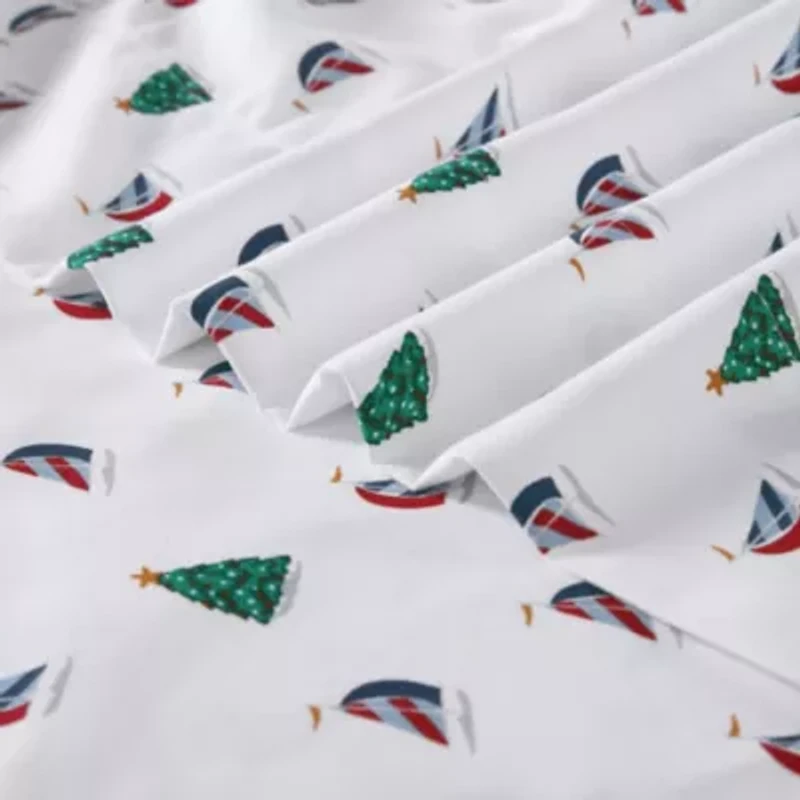 Holiday Sails Microfiber Sheet Set