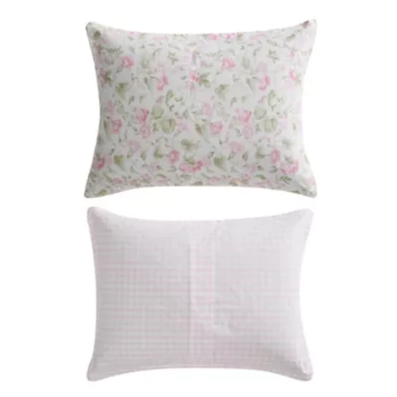 Morning Gloria 100% Cotton Comforter-Sham Set
