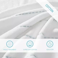 Ridley Solid 100% Cotton Towel Set