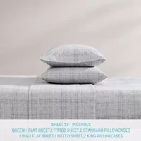 Raffia Linen 100% Cotton Sheet Set