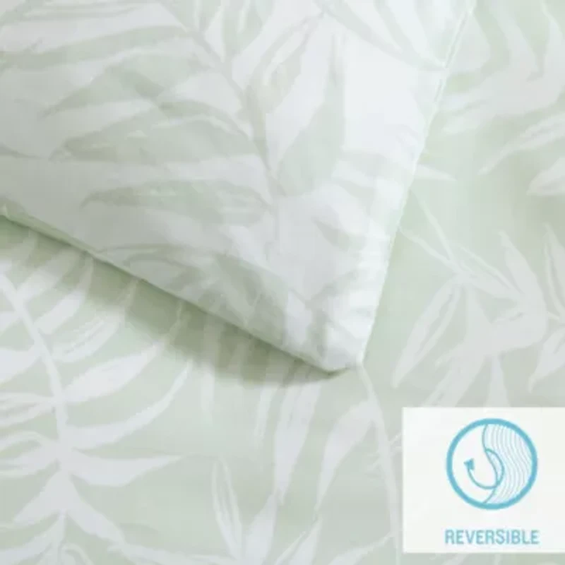 Art Of Palms 100% Cotton Comforter-Sham Set