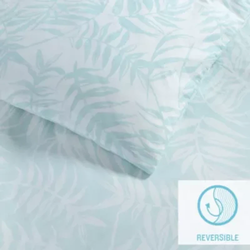 Art Of Palms 100% Cotton Comforter-Sham Set