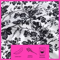 Betsey's Toile Microfiber Sheet Set