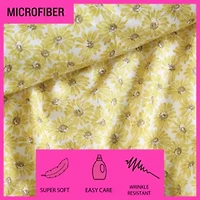Sunflower Field Microfiber Sheet Set