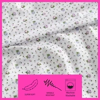 Pretty Floral Ditsy Microfiber Sheet Set