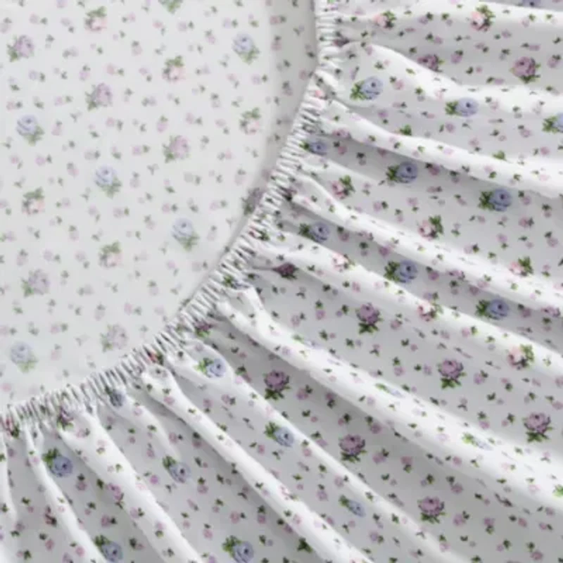 Pretty Floral Ditsy Microfiber Sheet Set
