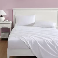 Scallop Embroidered 100% Cotton Sheet Set