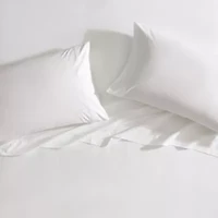 Scallop Embroidered 100% Cotton Sheet Set
