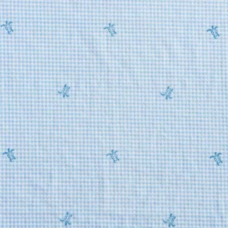 Turtle Gingham 100% Cotton Sheet Set