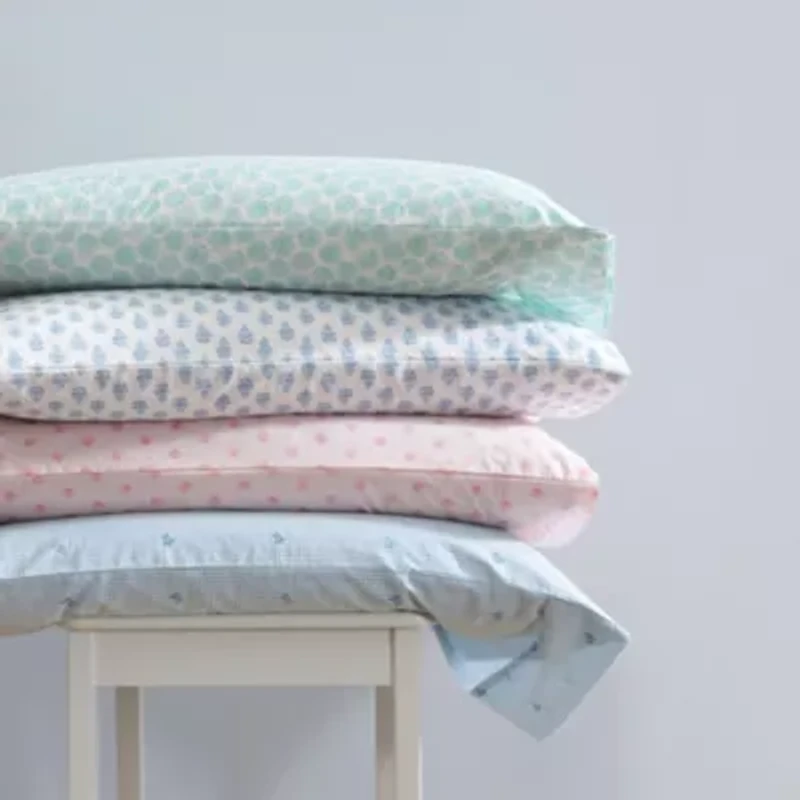 Turtle Gingham 100% Cotton Sheet Set