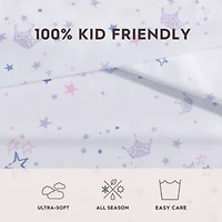 Dancing Stars Microfiber Sheet Set