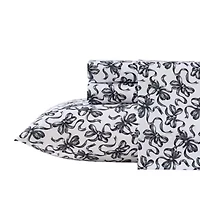 Ballet Bows Microfiber Sheet Set