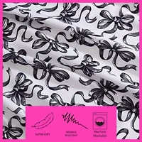 Ballet Bows Microfiber Sheet Set