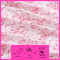 Ballet Bows Microfiber Sheet Set