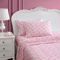Ballet Bows Microfiber Sheet Set