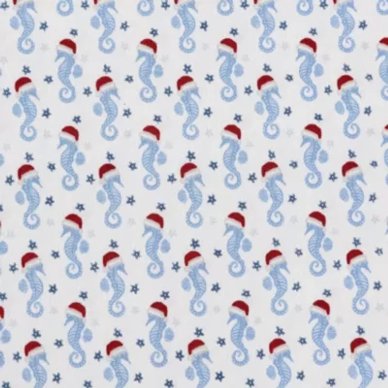 Holiday Seahorse Microfiber Sheet Set