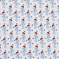 Holiday Seahorse Microfiber Sheet Set