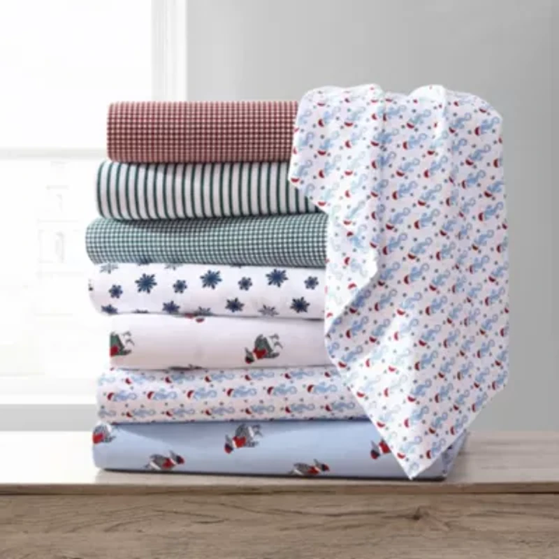 Holiday Seahorse Microfiber Sheet Set