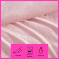 Velvet Solid Microfiber Duvet Cover Set