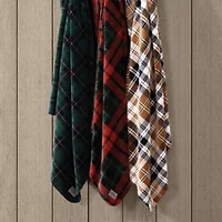 Trailhead Plaid Microfiber Throw Blanket