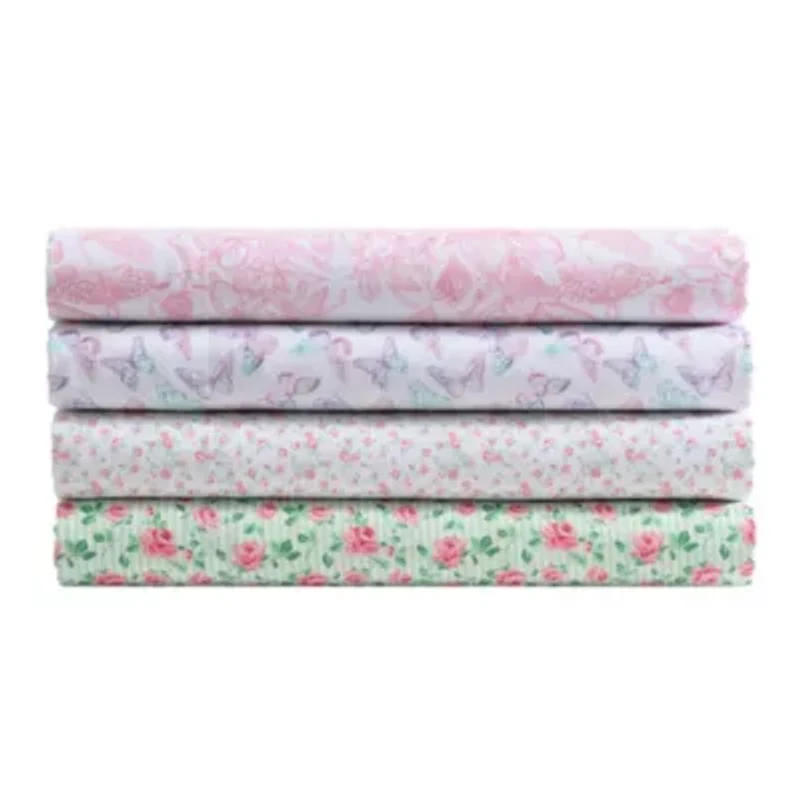 Fairytale Floral Microfiber Sheet Set