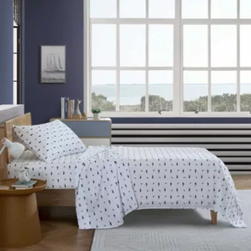 Caspian Whales Microfiber Sheet Set