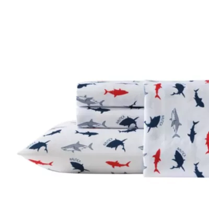 Branson Sharks Microfiber Sheet Set