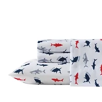 Branson Sharks Microfiber Sheet Set