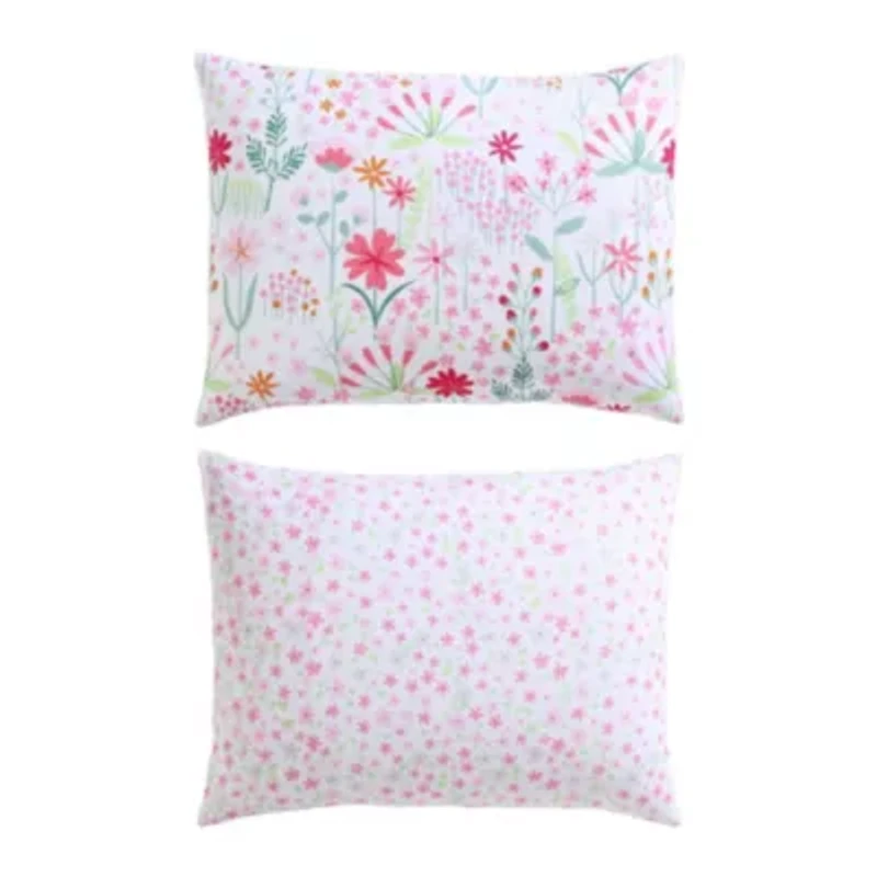 Sunshine Flowers Microfiber Comforter Sham Bonus Set