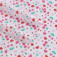Sweet Tart Cherries Microfiber Sheet Set