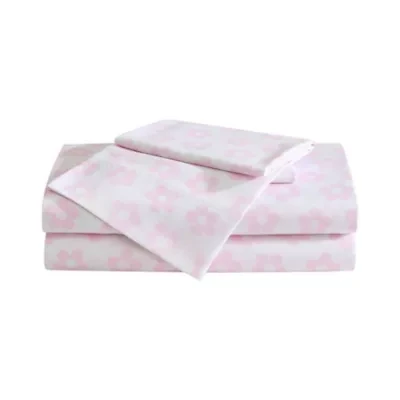 Retro Daisy Microfiber Sheet Set