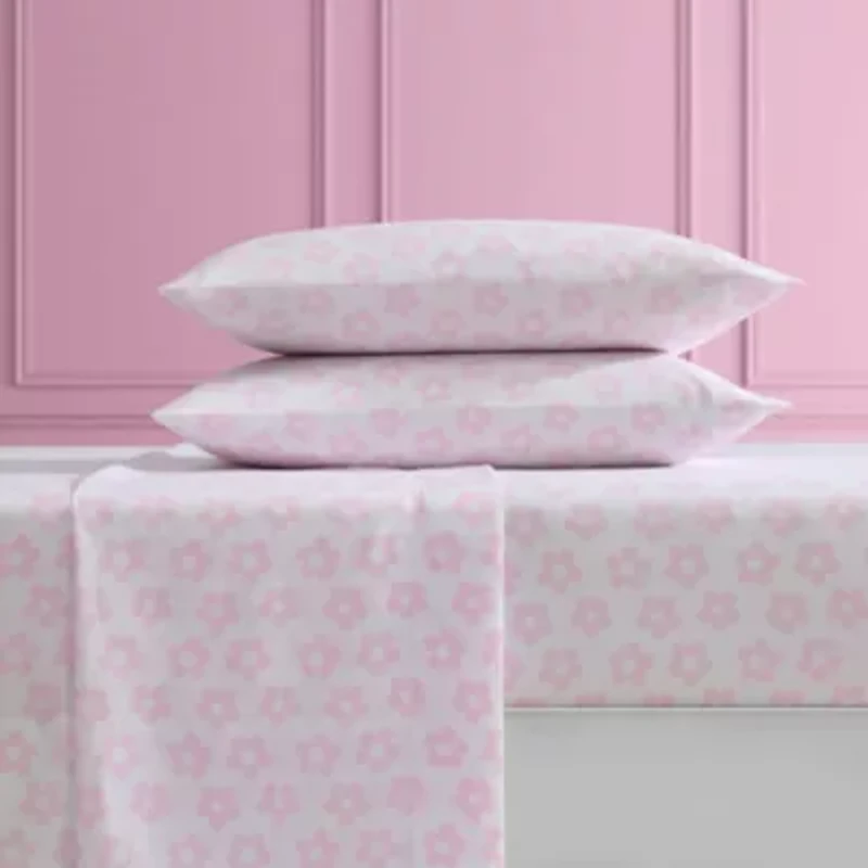 Retro Daisy Microfiber Sheet Set