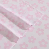 Retro Daisy Microfiber Sheet Set