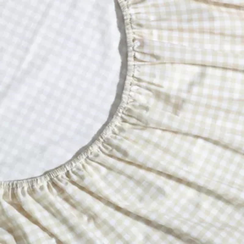 Little Gingham Cotton Sheet Set