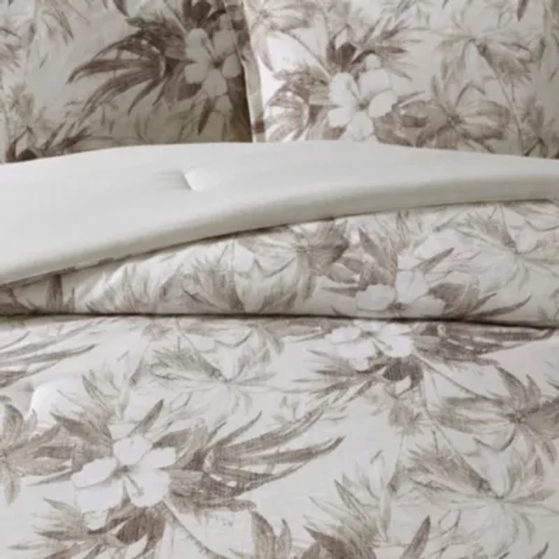 Beachway Blooms Comforter-Sham Set