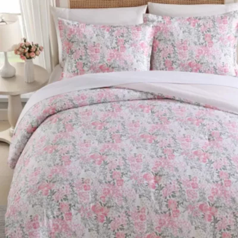 Heather Garden Cotton Comforter Set